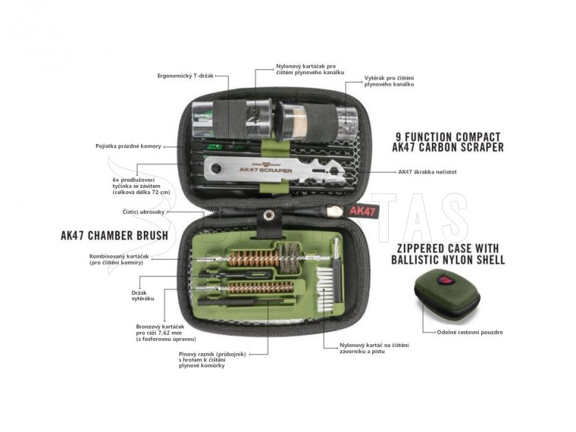Kit de nettoyage pour AK-47 (SA vz. 58) Real Avid Gun Boss AK47 Cleaning Kit