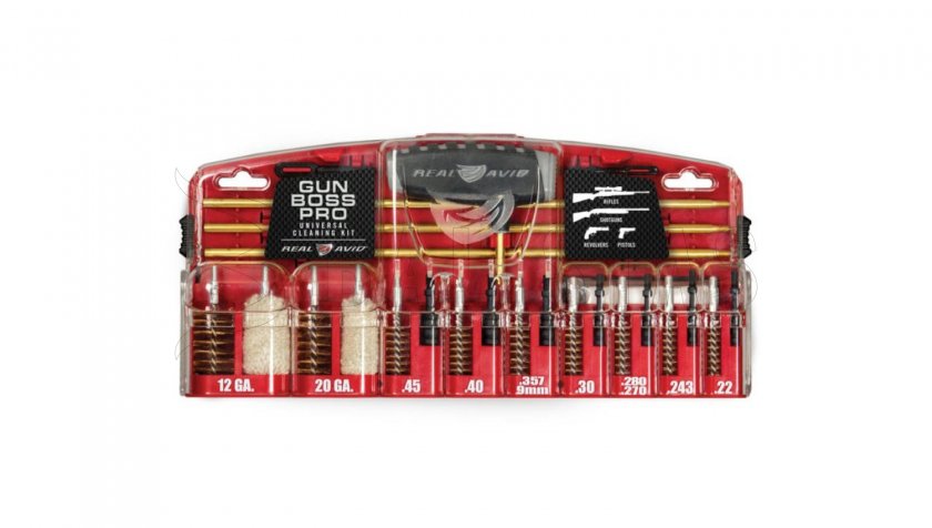 Kit de nettoyage Real Avid Gun Boss Pro Universal Cleaning Kit