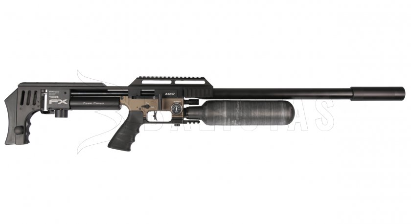 Carabine à air comprimé FX Impact MKII Sniper Edition, Power Plenum, Bronze 6,35mm