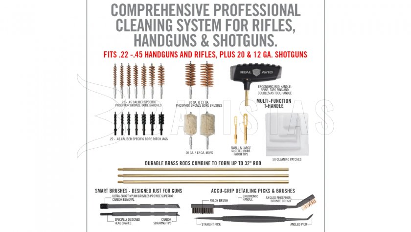 Real Avid Master Cleaning Station Universal Gun Cleaning Kit with Washer