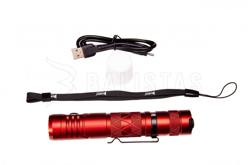 Lampe de poche Wuben E12R rouge
