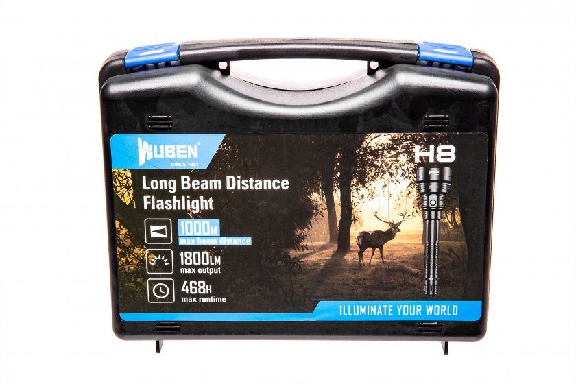 Lampe de poche Wuben H8 set