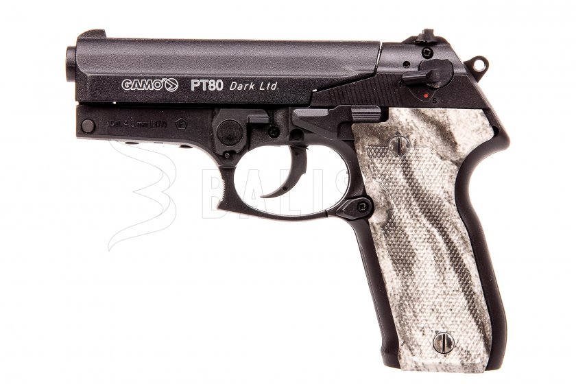 Pistolet à air comprimé Gamo PT-80 Dark LTD. 4,5mm