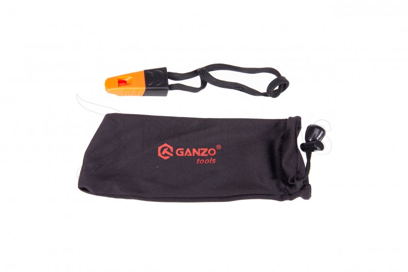 Couteau pliant Ganzo G7412 orange avec sifflet
