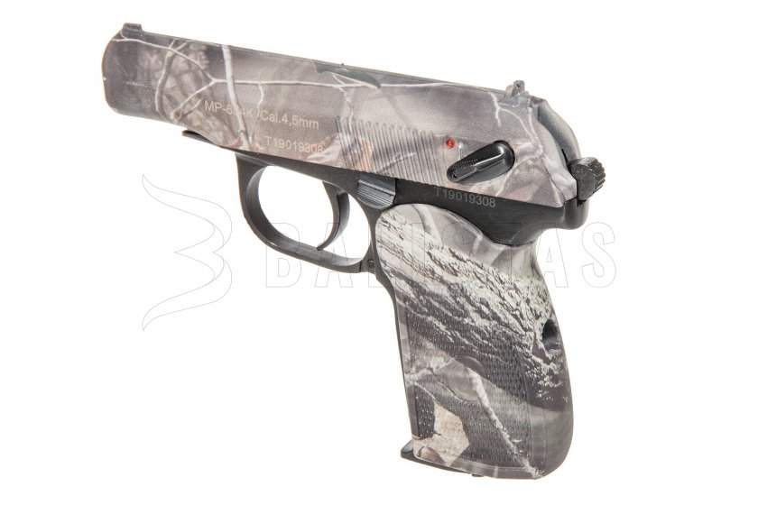 Pistolet à air comprimé Baikal MP-654K-23 4,5mm camo