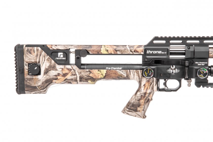 Carabine à air comprimé Reximex Throne GEN2 Camo 5,5mm