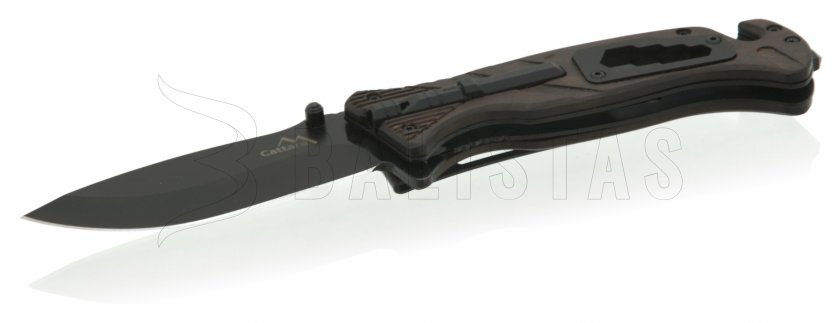 Couteau pliant BLACK BLADE avec verrou 21,7 cm