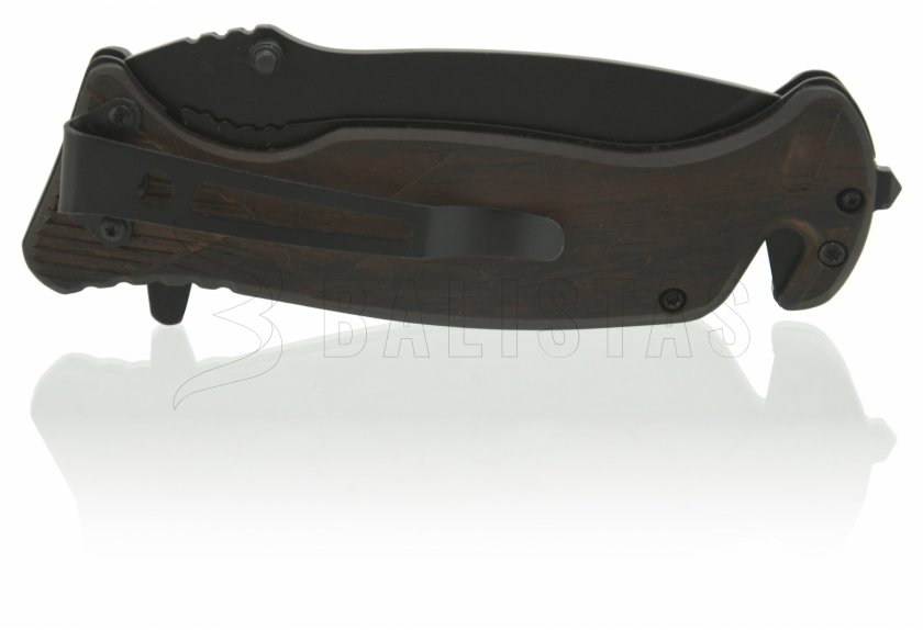 Couteau pliant BLACK BLADE avec verrou 21,7 cm