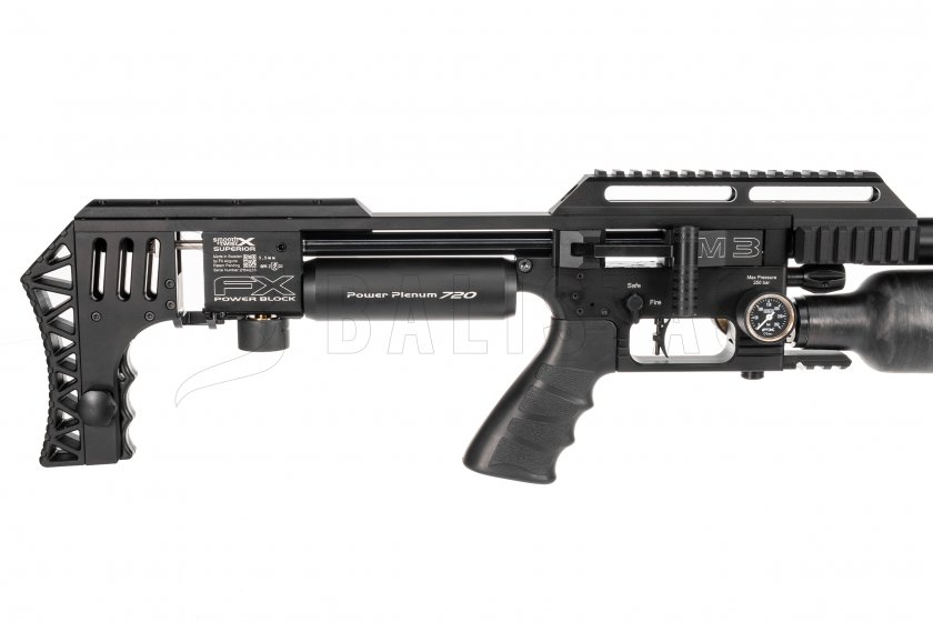 Carabine à air comprimé FX Impact M3 Sniper Black 6,35mm