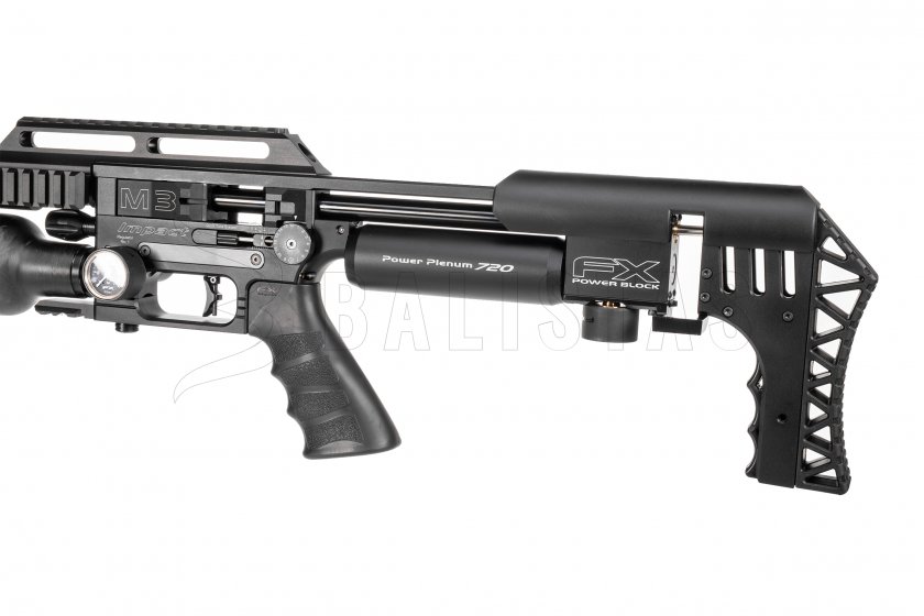Carabine à air comprimé FX Impact M3 Sniper Black 6,35mm