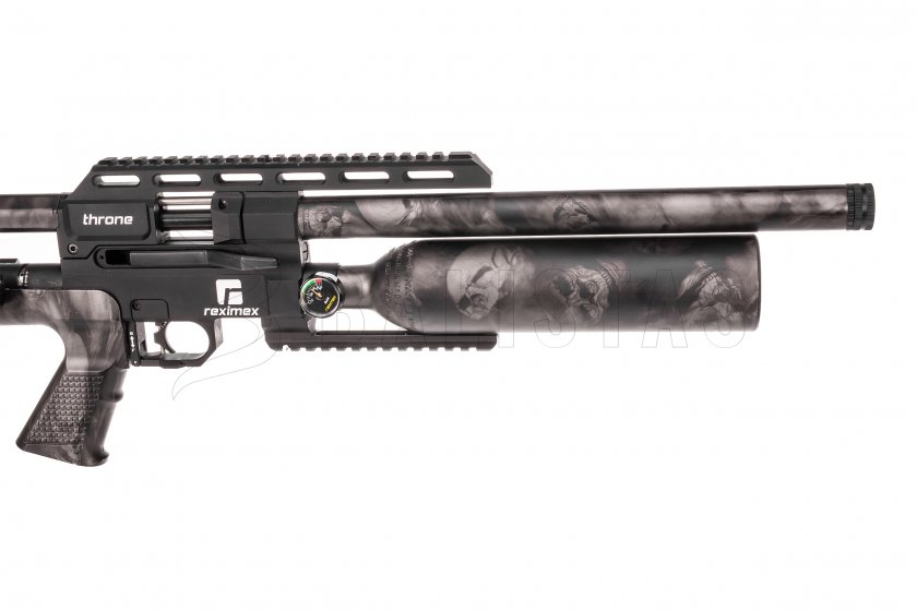 Carabine à air comprimé Reximex Throne Skull Camo 5,5mm