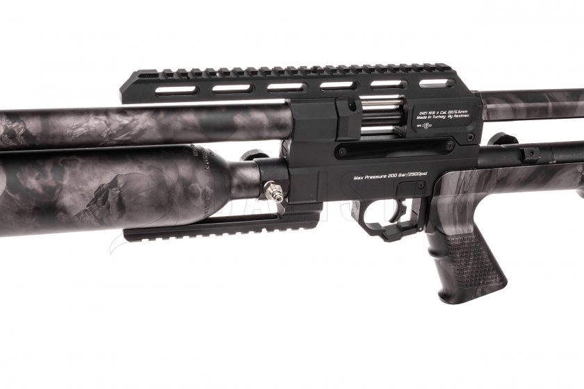 Carabine à air comprimé Reximex Throne Skull Camo 5,5mm