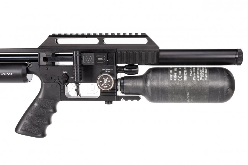 Fusil à air comprimé FX Impact M3 Compact 6,35mm Noir