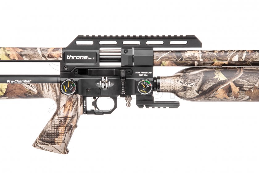 Carabine à air comprimé Reximex Throne GEN2 Camo 6,35mm