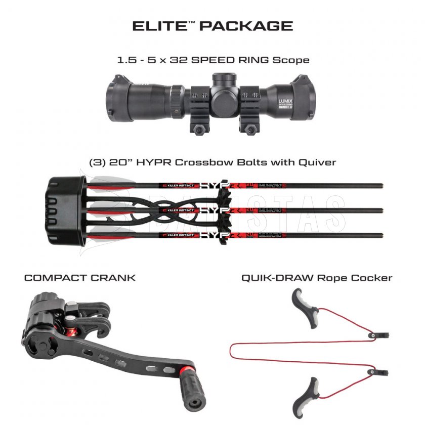 Arbalète Killer Instinct SWAT X1 195lb