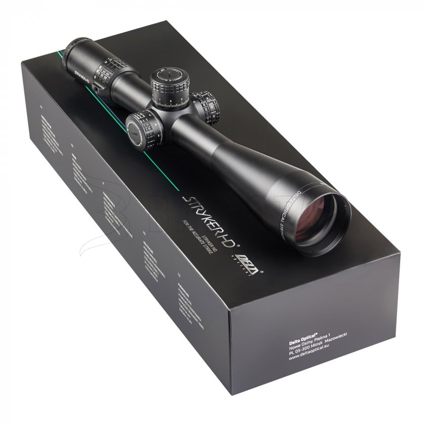 Lunette de visée Delta Optical Stryker HD 5-50x56 HD SFP DLS-2 MRAD