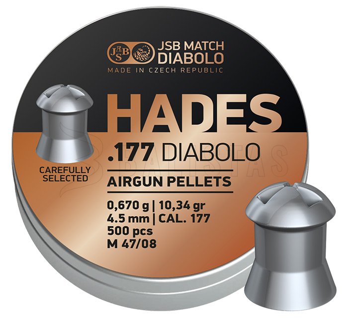 Diabolo JSB Hades 4,5mm 500pcs