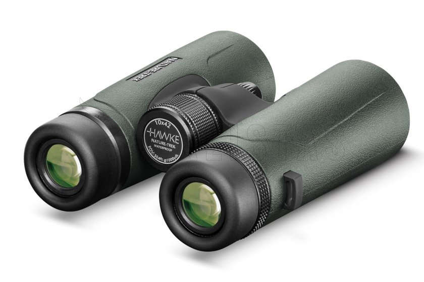 Jumelles Hawke Nature Trek 10x42 vertes