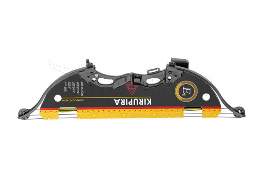 Bow Poe Lang Kirupira 15-20 lb noir