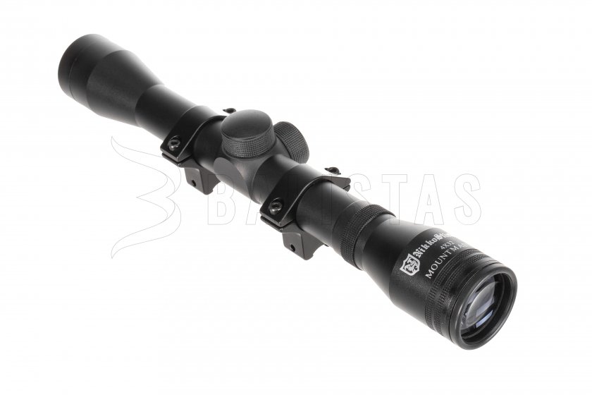 Nikko Stirling Mountmaster 4x32 1/2 Mil-Dot Riflescope