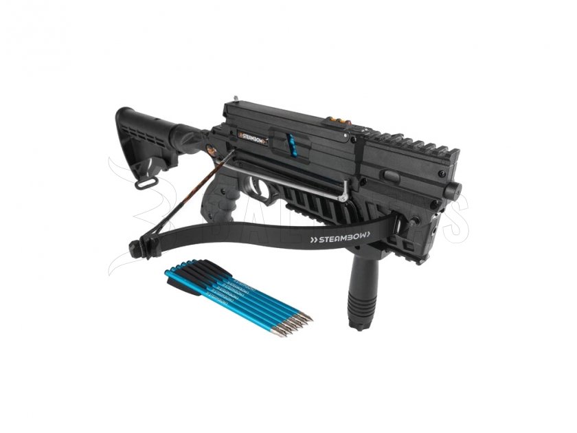 Arbalète de poing Steambow AR-6 Stinger II Tactical 55lbs