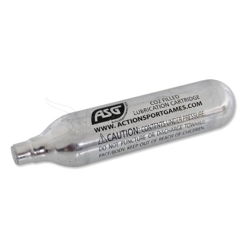 Cartouche CO2 12g huilée ASG 1pc