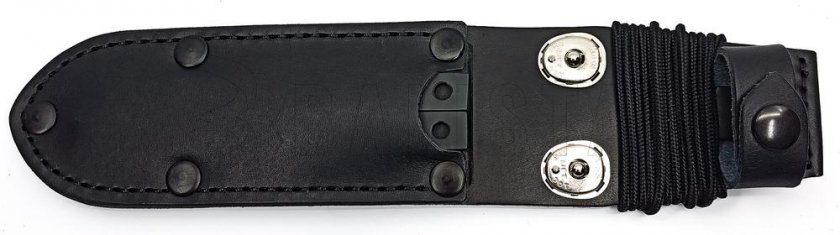 Étui Mikov UTON 362-4 en cuir, noir avec accessoires