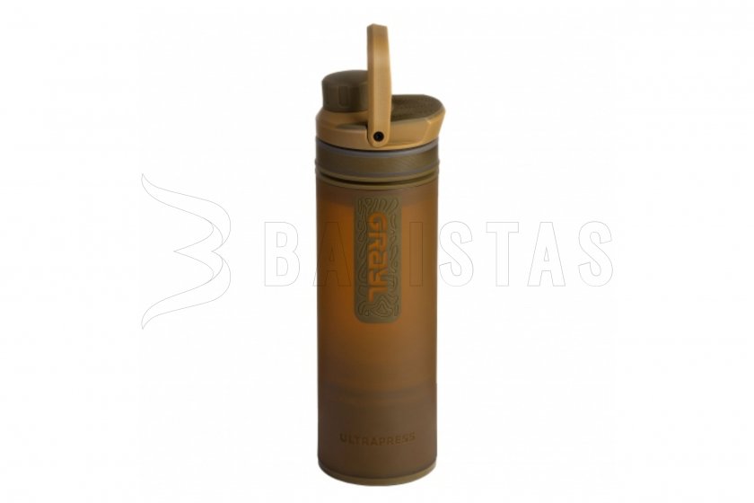 Grayl UltraPress 0,5l coyote brown filter bottle