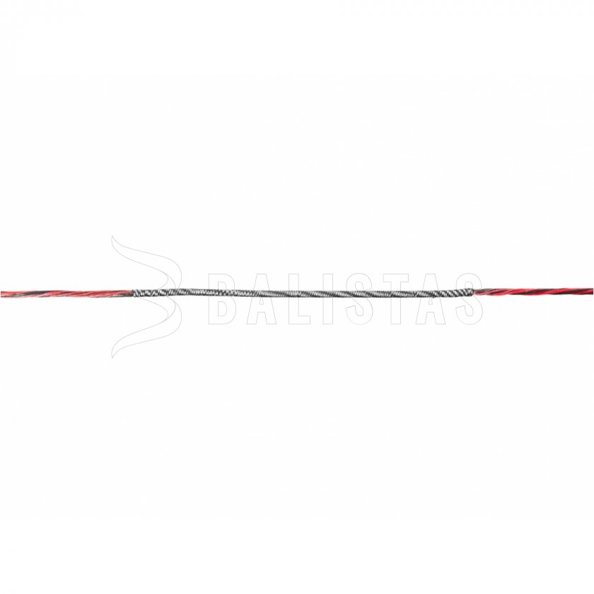 Corde pour arcs Poe Lang REX 51" noir-rouge
