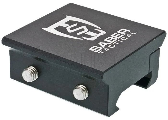 Adaptateur Saber Tactical Picatinny vers Arca Swiss short