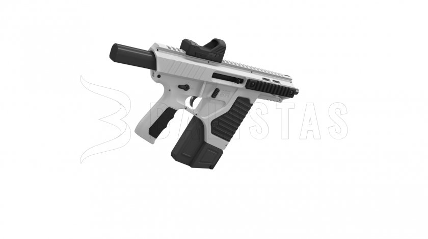 Carabine à air Crosman ST1 Full Auto 4,5 mm avec viseur point rouge