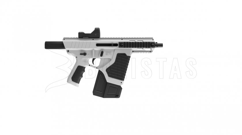 Carabine à air Crosman ST1 Full Auto 4,5 mm avec viseur point rouge