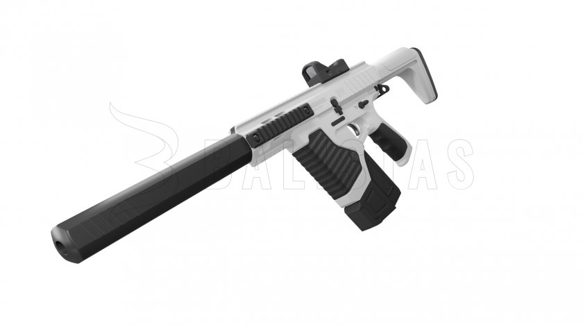 Carabine à air Crosman ST1 Full Auto 4,5 mm avec viseur point rouge