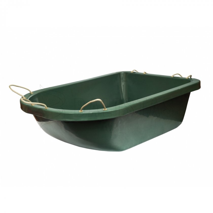 Grande baignoire arrondie pour le transport du gibier abattu