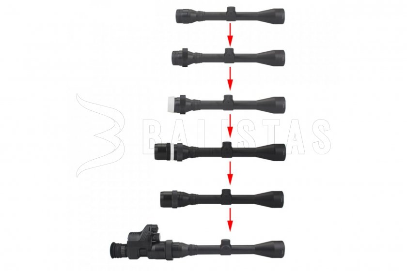 Douille universelle PARD NV007S (36-47mm)