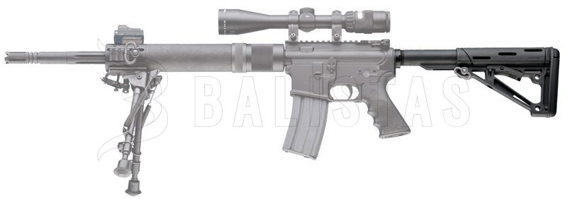 Crosse Hogue AR15 OMC Mil-Spec avec tube
