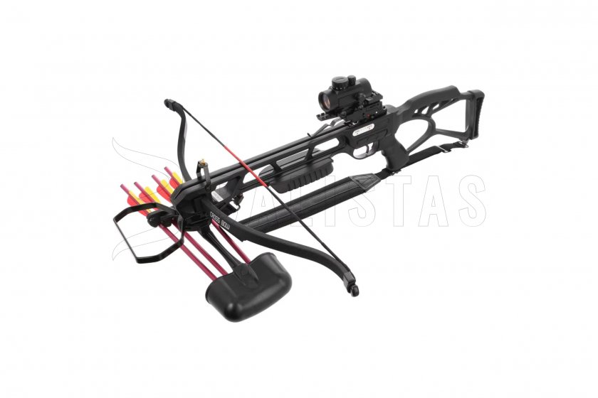 Arbalète reflex Mankung Brandon MK-185 noire 185lbs