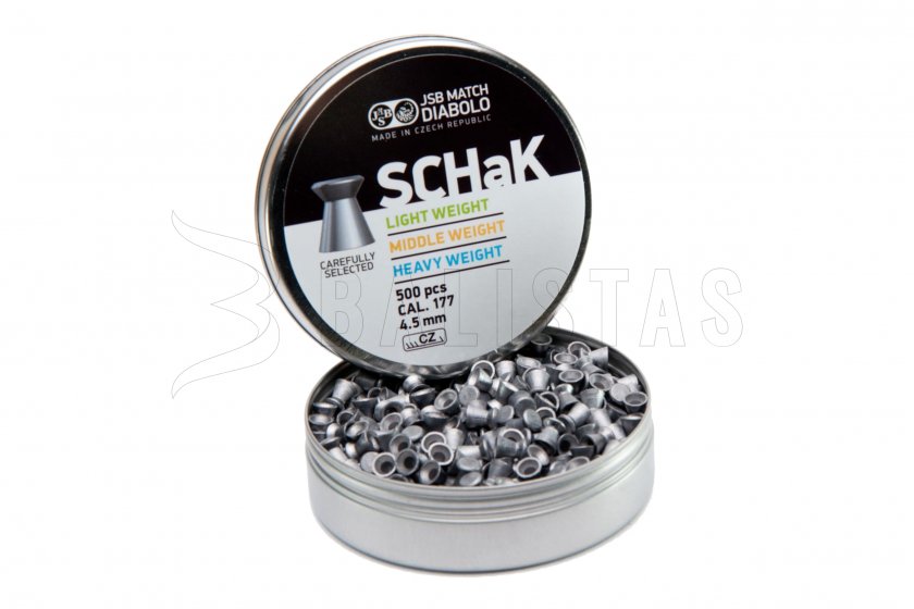 Diabolo JSB SCHaK 4,50mm 0,520g 500pcs