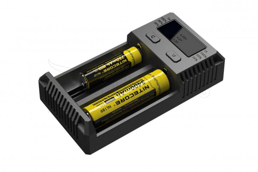 Chargeur intelligent NITECORE i2 NEW - deux positions indépendantes