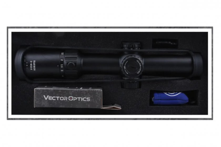 Lunette de tir Vector Optics Tauron 1-6X24 FFP VTC-CMIL MRAD