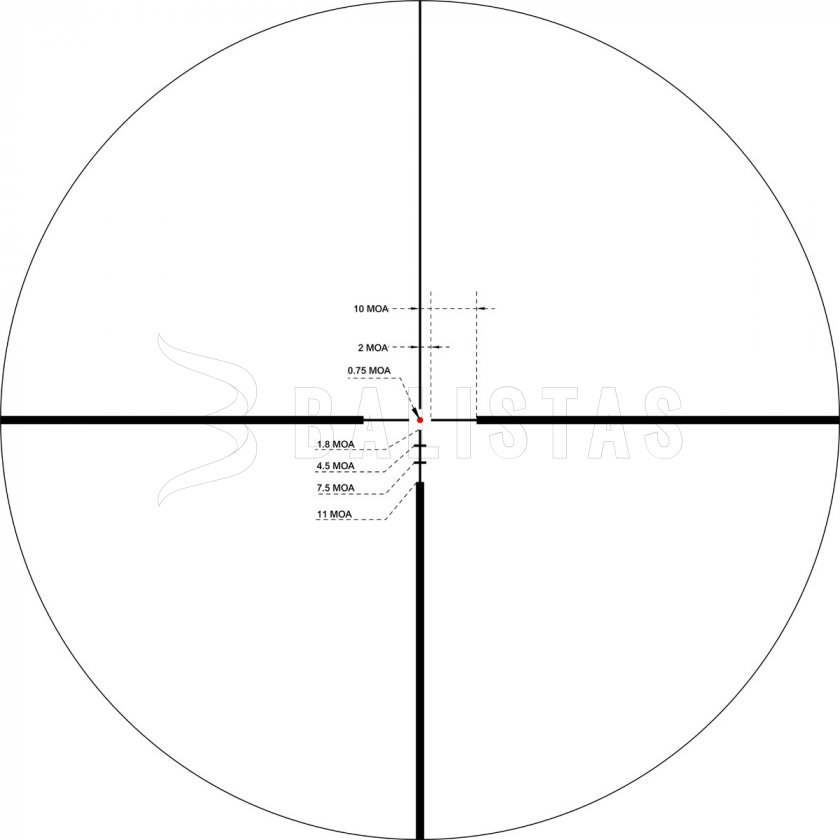 Lunette de visée Vector Optics Continental 2-12x50 SFP VET-10BDC MOA
