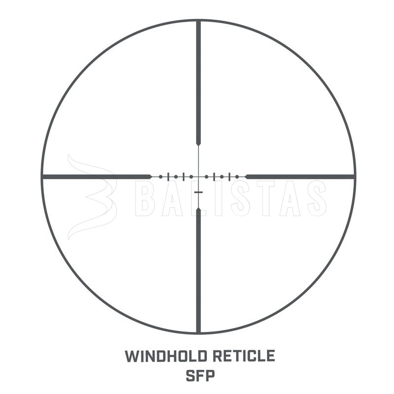 Lunette de visée Bushnell AR Optics 4,5-18x40mm Windhold MRAD