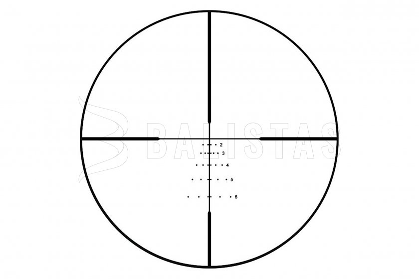 Lunette de visée Bushnell Trophy Xtreme 2.5-10x44mm SFP DOA LR600 MOA