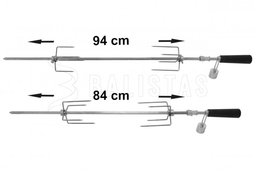 Aiguille à griller Cattara UNI 84/94cm 230V