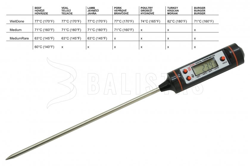 Set d’ustensiles de barbecue Cattara 27 pcs