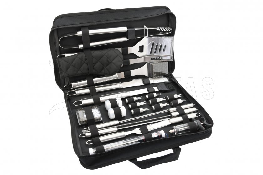 Set d’ustensiles de barbecue Cattara 27 pcs