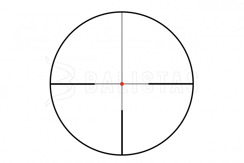 Lunette de visée Bushnell Nitro+ 1-6x24mm German 4A noire