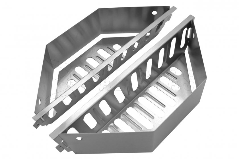 Boîte pour grillades indirectes Cattara 2pcs