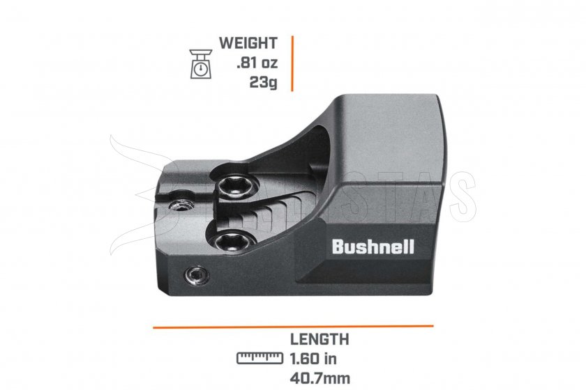 Collimateur Bushnell RXU-200 1x21 reflex noir