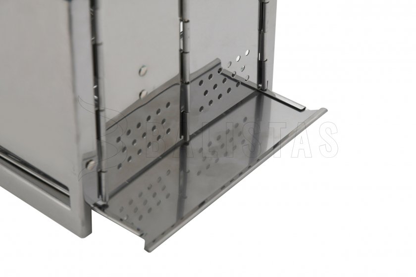 Grill cuiseur bois cube pliable